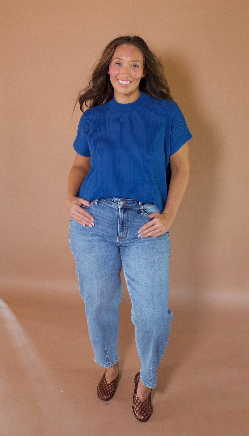 MACEE MOCK NECK