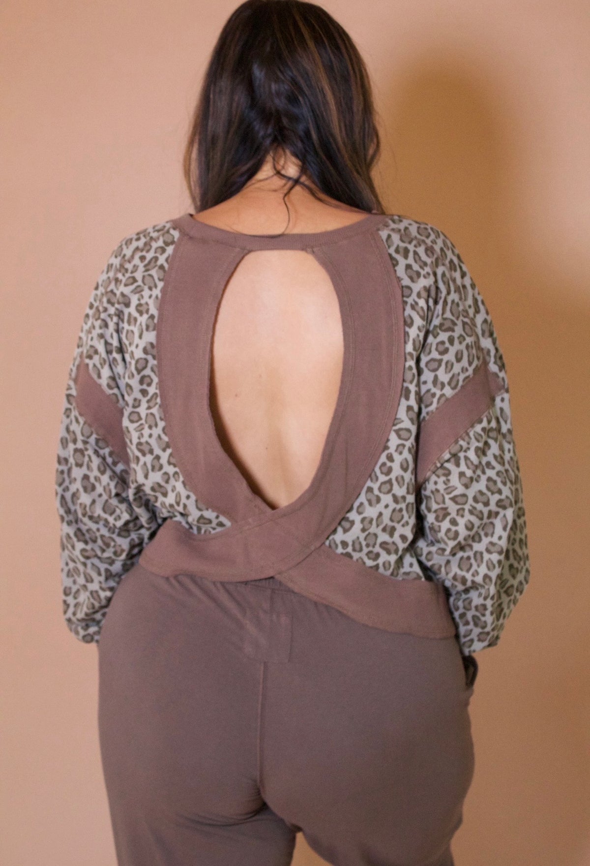 MISTY OPEN BACK TOP