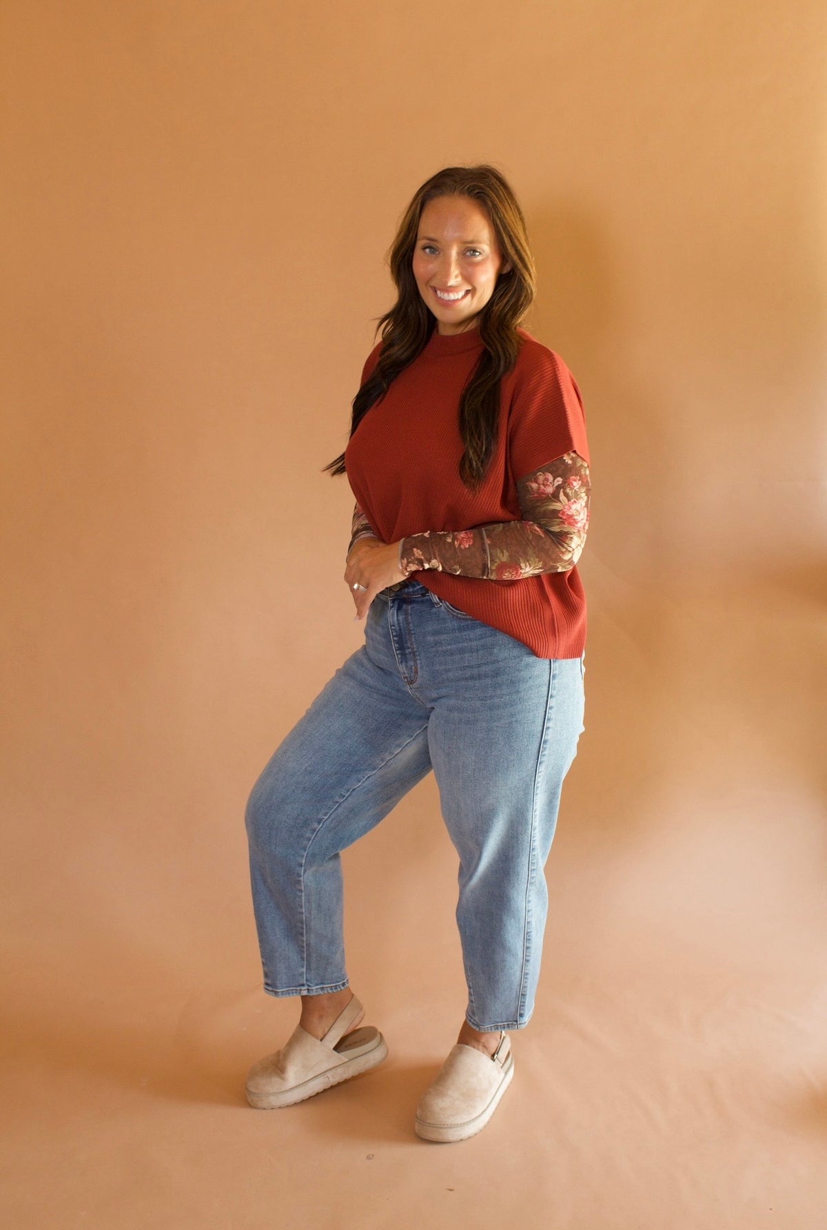 MACEE MOCK NECK