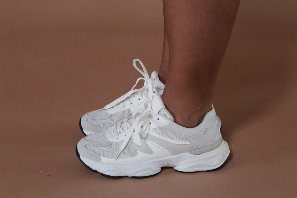 GLOBAL SNEAKER - BEIGE