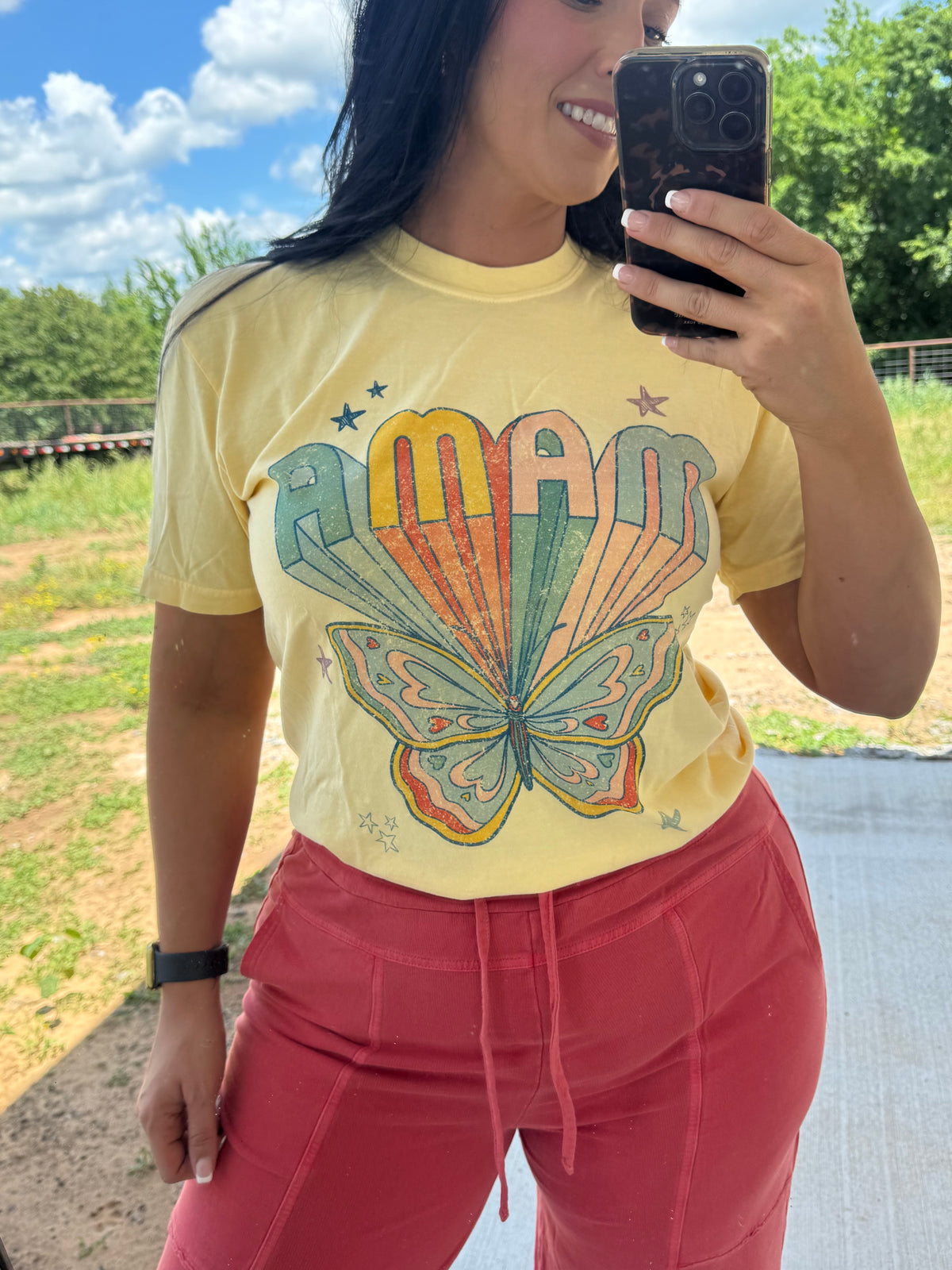 Butterfly Mama Tee