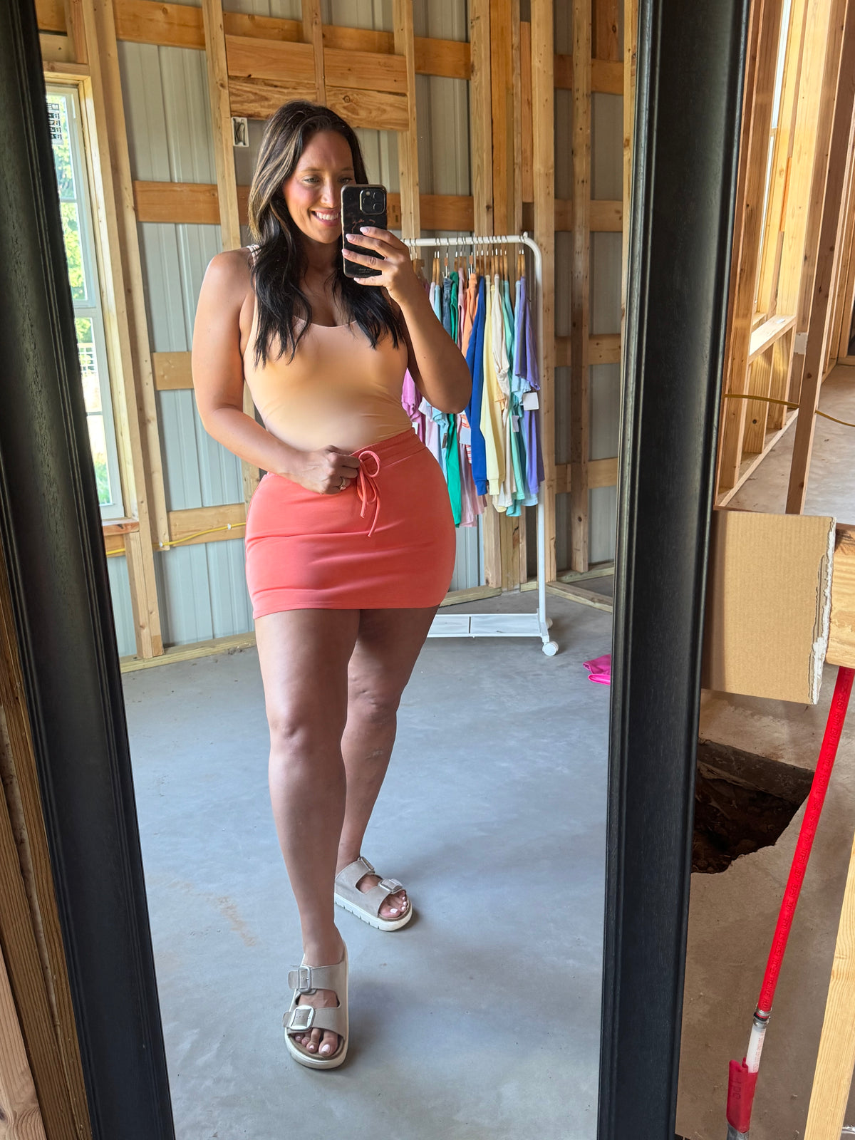 Scuba Skort - Tangerine