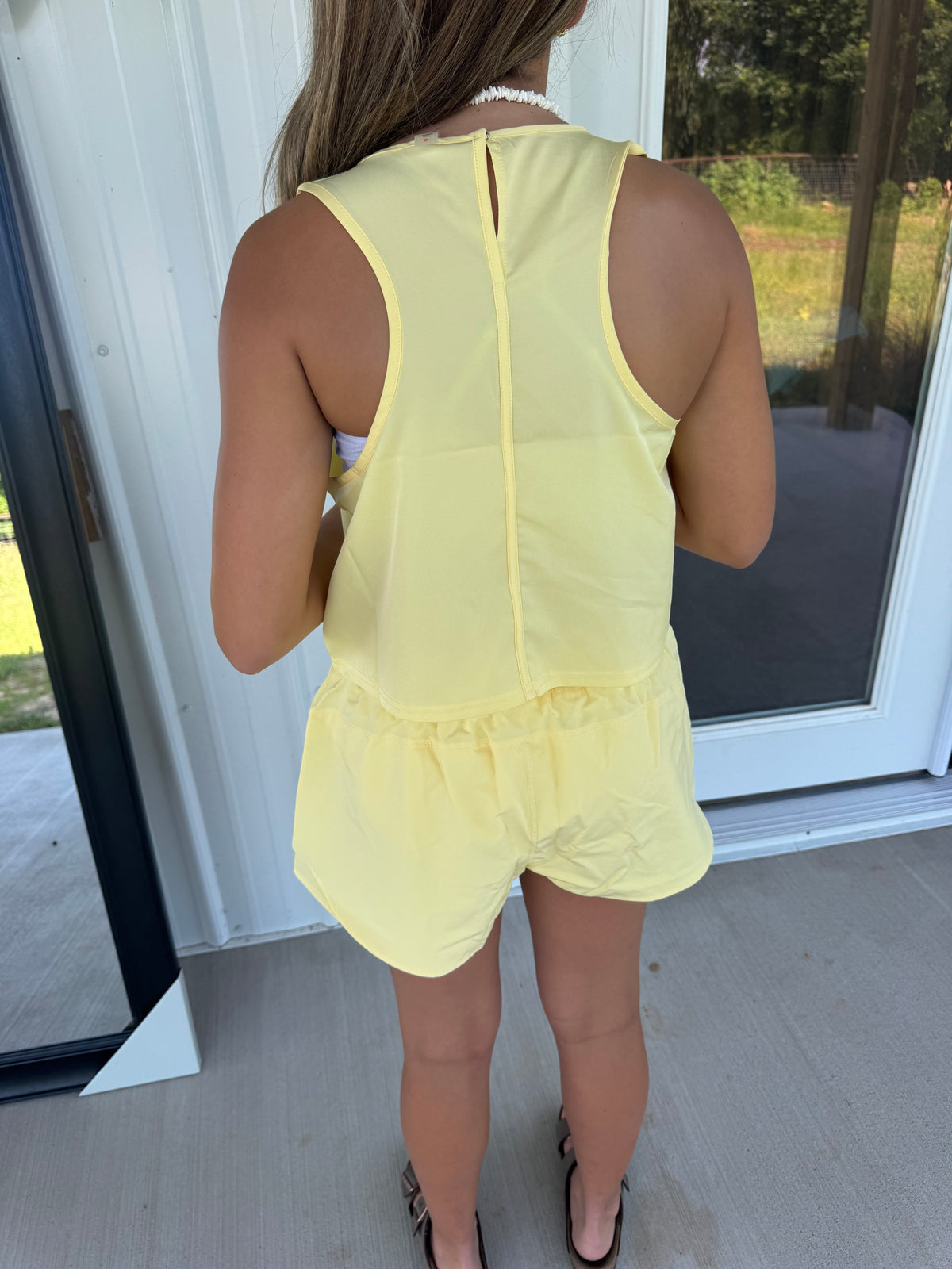 Wind City Tank - Yellow