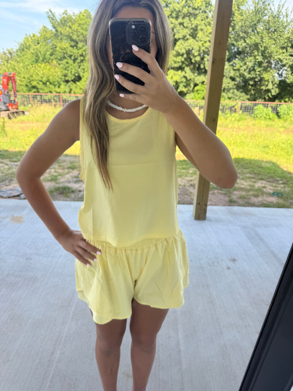 Wind City Shorts- Yellow