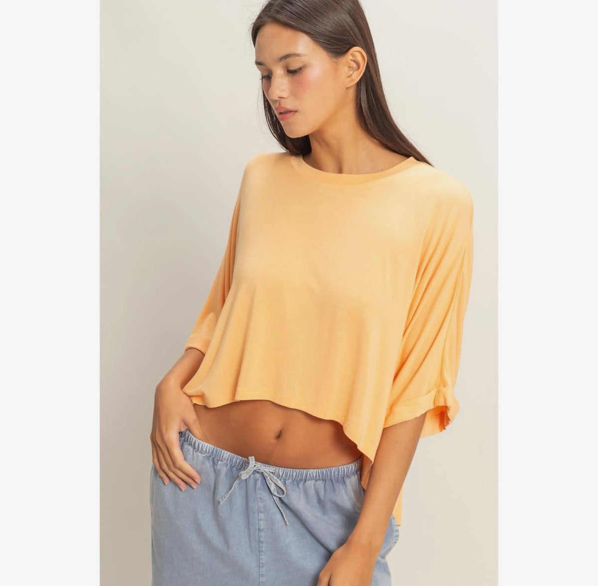 Light Flight Tee - Apricot