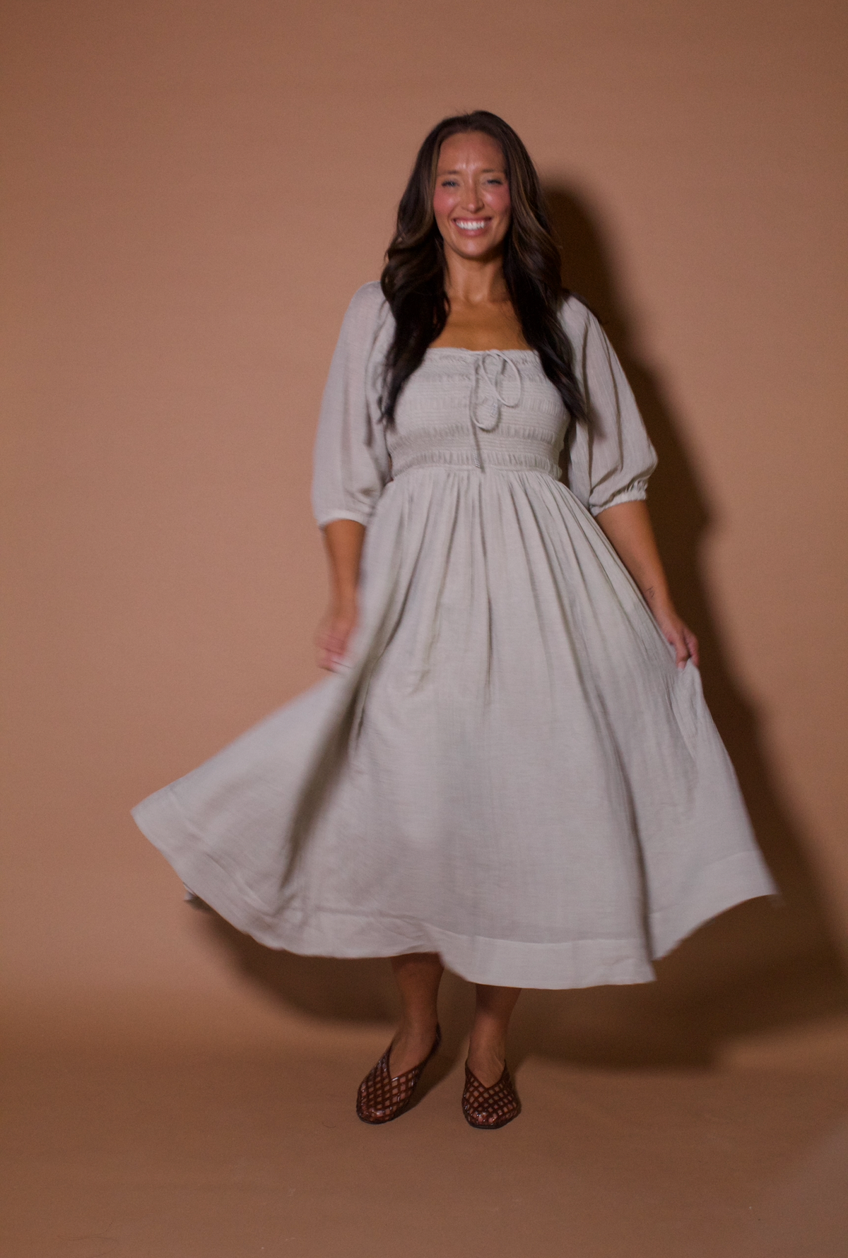 OLIVIA COTTON DRESS