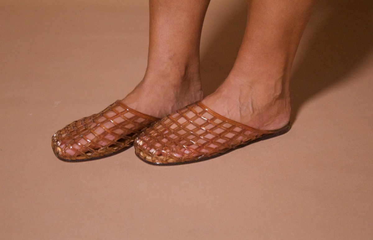 DARBY JELLY SLIDE - TAN