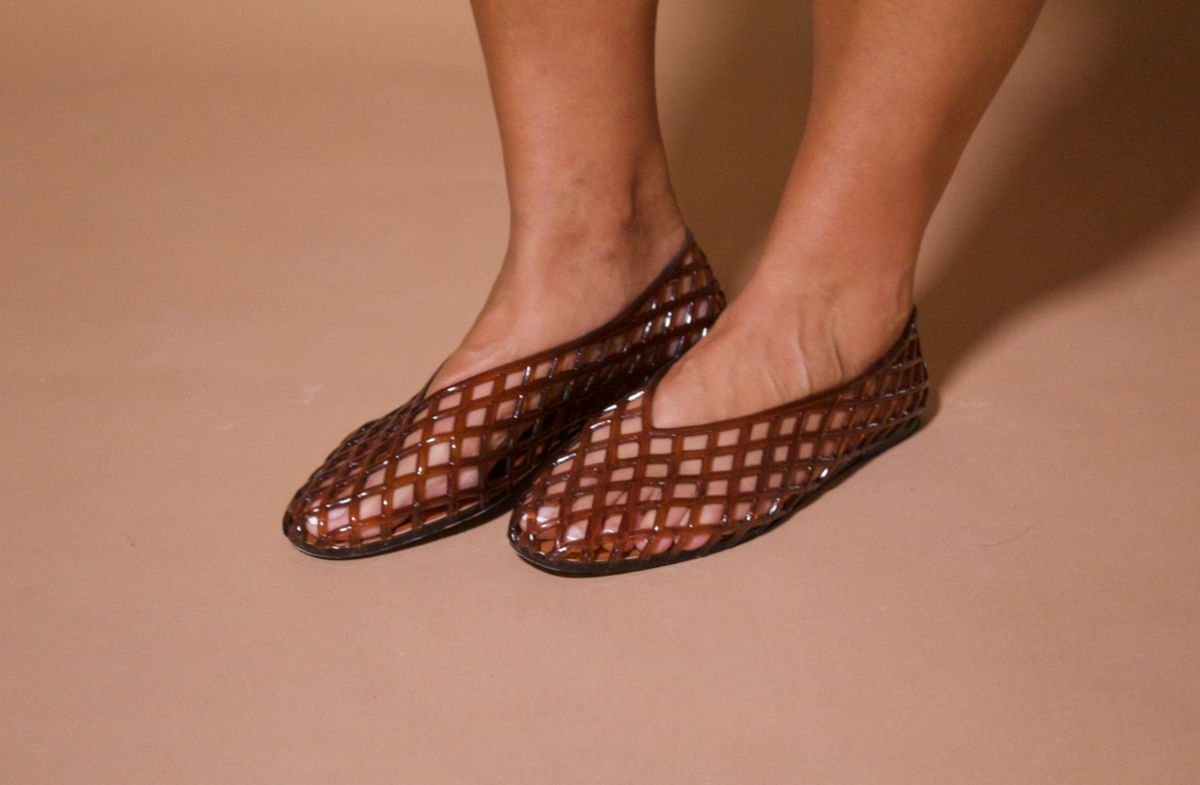 BALI JELLY SHOE - BROWN