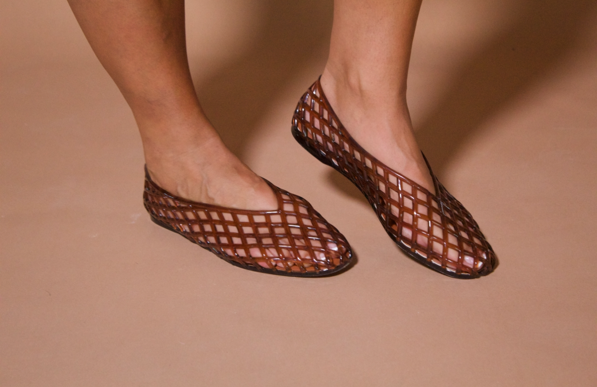 BALI JELLY SHOE - BROWN