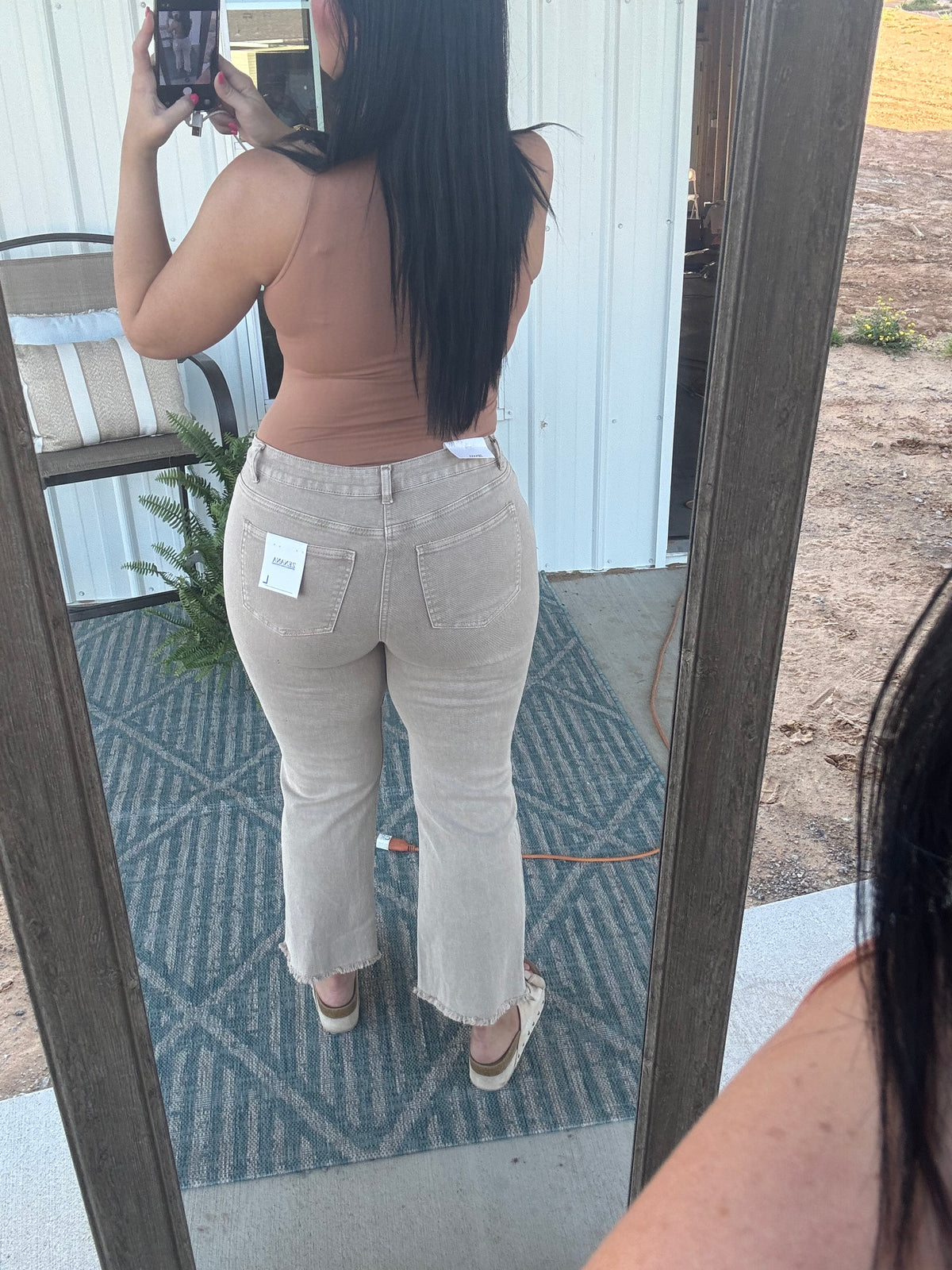 Perfect Day Jean - Washed Mocha