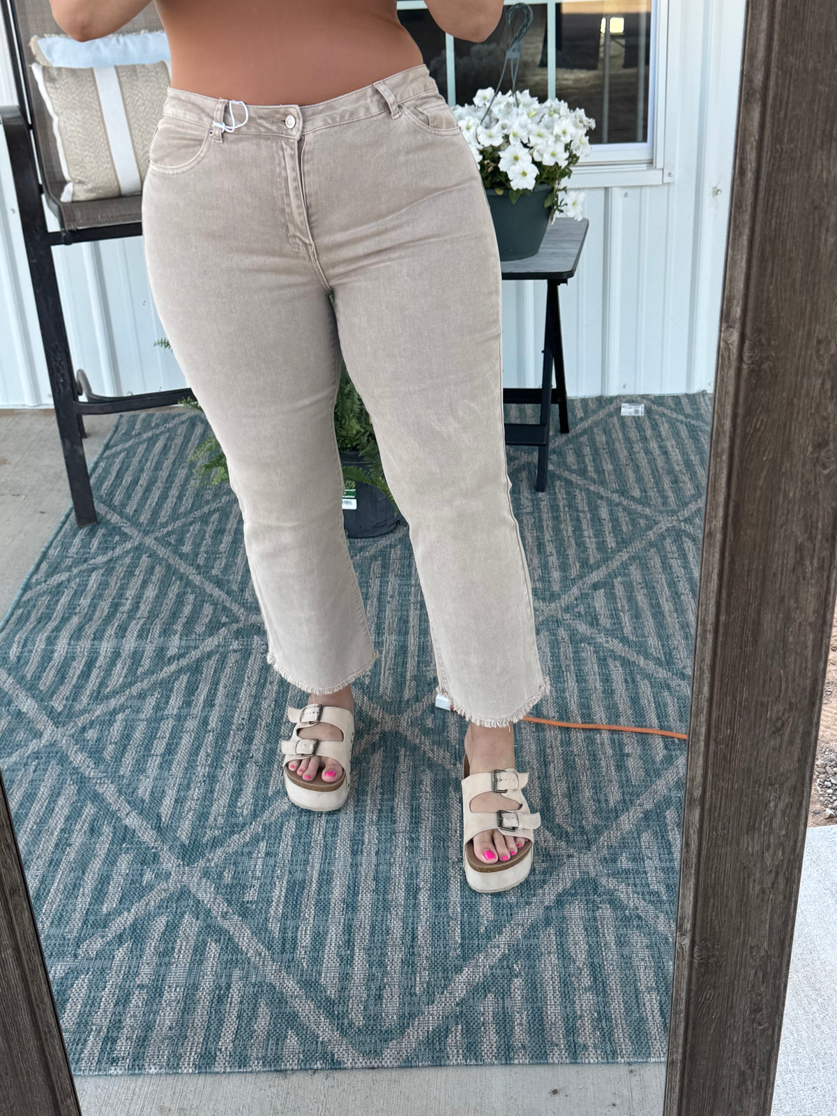 Perfect Day Jean - Washed Mocha
